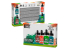 Green Stuff 13345 Set d'encres acryliques Opaque Nature 4 pots