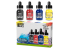 Green Stuff 13344 Set d'encres acryliques Opaques de Base 4 pots