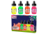 Green Stuff 13347 Set d'encres acryliques Fluor 4 pots