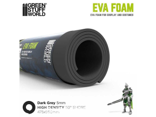 Green Stuff 13284 Mousse EVA 5mm - densité haute