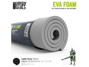 Green Stuff 13283 Mousse EVA 10mm - densité moyenne