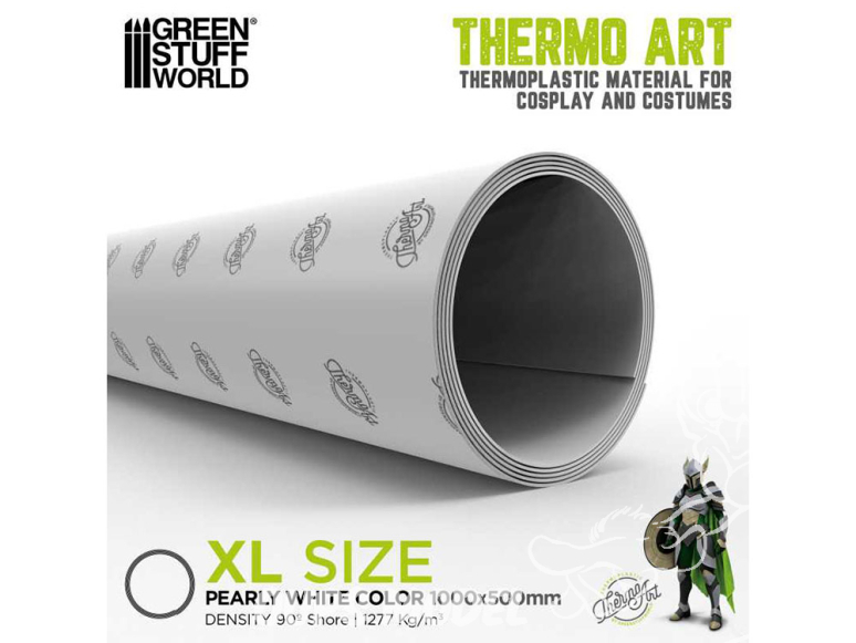 Green Stuff 14134 ThermoArt Pearly White 1000x500 mm (XL)