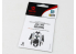 Red Fox Studio Tableaux de bord 3D avion RFQS-48201 JAS-39C Gripen Kitty Hawk 1/48