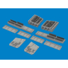 Eduard kit d'amelioration avion brassin Print 6481131 Gun bays (6 guns) P-40N Eduard 1/48