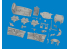 Eduard kit d'amelioration avion brassin Print 6481132 Cockpit P-40N Eduard 1/48