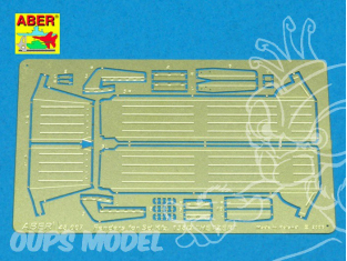 Aber 48007 ailes pour Sd.Kfz138/2 Jagdpanzer 38t Hetzer Tamiya 1/48
