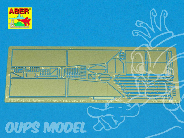 Aber 48019 Set Pz.Kpfw.IV Ausf.H Ausf?J vol3 jupes de tourelle Tamiya 1/48