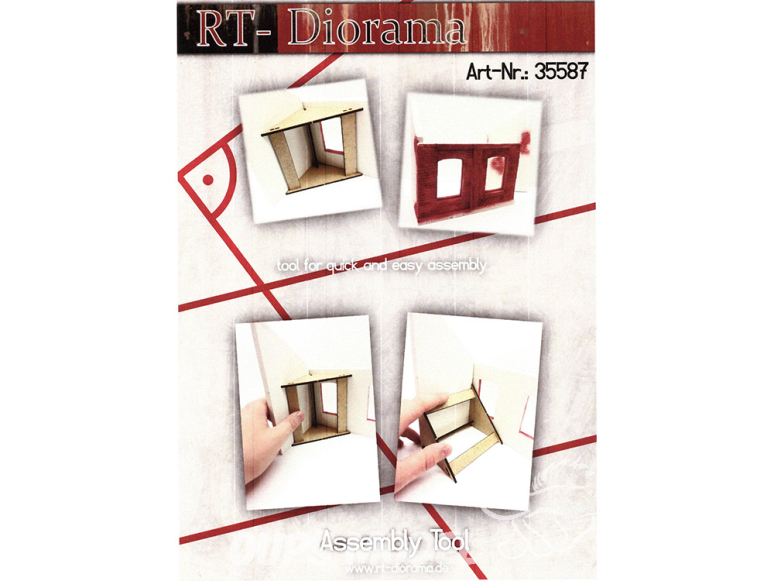 RT-Diorama 35587 Outil d'assemblage d'angle