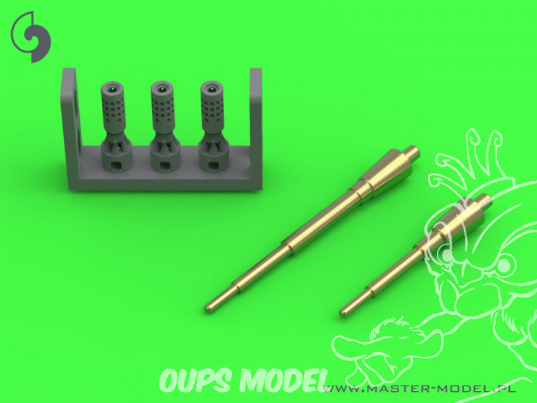 Master Model AM-48-174 A-4 Skyhawk Colt Mk12 20mm Autocannon canon 1/48