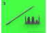 Master Model AM-72-163 A-4C Skyhawk Perche de sonde de ravitaillement 1/72