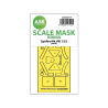 ASK Art Scale Kit Mask M32119 Spitfire Mk.VIII Tamiya Recto 1/32