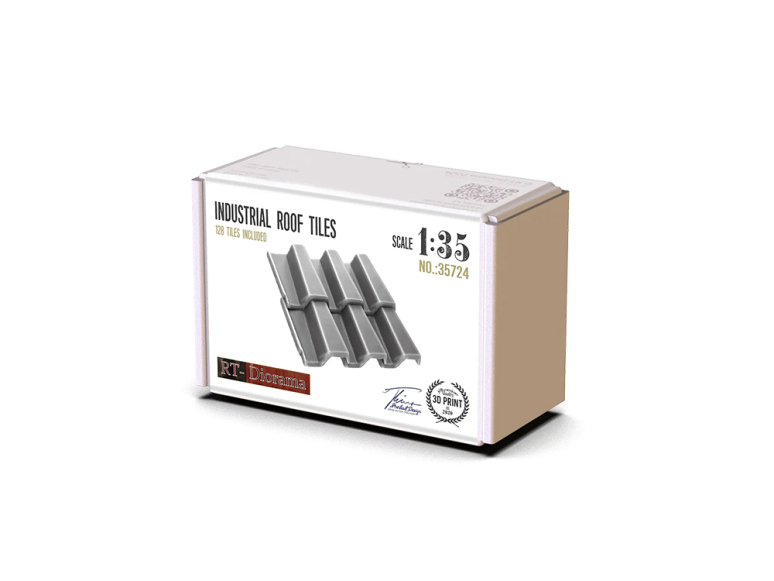 RT-Diorama 35724 Tuiles industrielles1/35