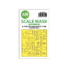 ASK Art Scale Kit Mask M48292 A-10A Thunderbolt II Great Wall Hobby Recto Verso 1/48