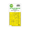 ASK Art Scale Kit Mask M48301 Westland Sea King HC.4 Airfix Recto Verso 1/48