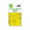 ASK Art Scale Kit Mask M48303 PBJ-1J Mitchell Hk Models Recto Verso 1/48