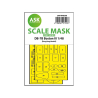 ASK Art Scale Kit Mask M48308 DB-7B Boston III HK Models Recto 1/48