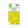 ASK Art Scale Kit Mask M48309 DB-7B Boston III HK Models Recto Verso 1/48