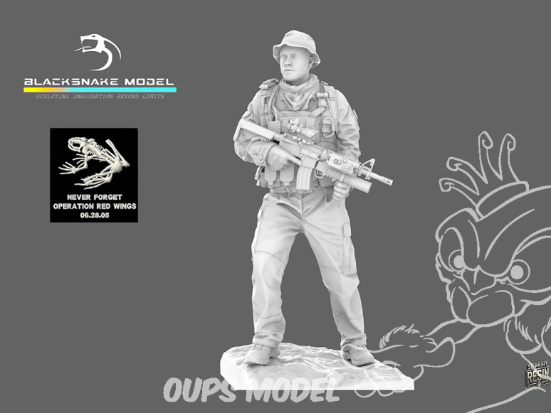 Blacksnake Model figurine SEALS-04 Opérateur Navy Seals "Danny" Dietz 1/35