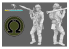 Blacksnake Model figurine UKS-10 Soldat Ukrainien Omega figurine 10 Opérateur des forces Speciales avec RPG 1/35