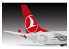 Revell maquette avion 63772 Model Set Boeing 737-800 Turkish Airlines avec accessoires de base 1/72