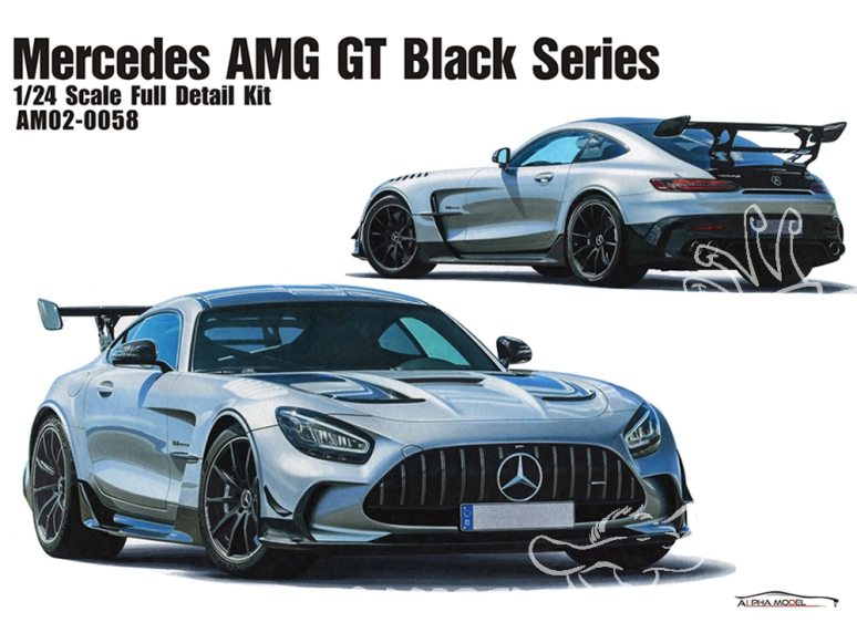 Alpha Model maquette voiture AM02-0058 Mercedes AMG GT Black Series 1/24