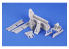 CMK 4493 Cockpit de l'Aermacchi MB-326 pour kit Italeri 1/48