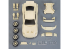 Hobby Design transkit voiture HD03-0585 LB-Silouhette Works GT Nissan Skyline 35GT-RR Edition Limitée 1/24