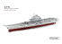 Meng maquettes bateau PS-010S Profitez de l'édition pré-coloré du Porte avion Liaoning 1/700