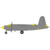 Eduard Express Mask EX1137 B-26F Marauder TFace Icm 1/48