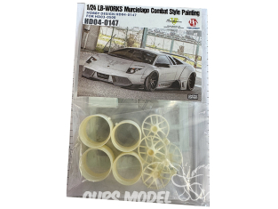 Hobby Design maquette voiture HD04-0147 Amélioration pour Transkit LB-Works Murcielago Combat style Edition Limitée 1/24