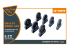 Clear Prop kit d'amelioration militaire CPA72182 Jeu de roues ZiS-5/5V 1/72