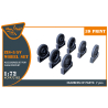 Clear Prop kit d'amelioration militaire CPA72182 Jeu de roues ZiS-5/5V 1/72