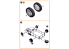 Clear Prop kit d'amelioration militaire CPA72182 Jeu de roues ZiS-5/5V 1/72