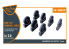 Clear Prop kit d'amelioration militaire CPA72181 Jeu de roues ZiS-5V 1/72
