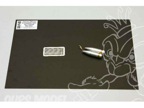 Aber 35p02 2 Set ogives 280mm R 4331 pour Leopold 1/35