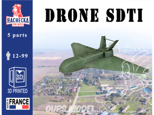 Hachecka Prints maquette Drone SDTI 1/35