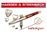 Harder &amp; Steenbeck AEROGRAPHE 122233 INFINITY CRplus 2024 CRplus 2in1 0,25mm + 0,44mm Titanium