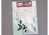 Hobby Design accessoire moto HD04-0171 Décalcomanies Yamaha YZF-R1M "Tech 21" Tamiya 1/12