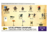 Zvezda maquette figurines 8029 Quartier général de l'armée des samouraïs 1/72