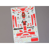 Hobby Design accessoire voiture HD04-0162 D&eacute;calcomanies Mercedes AMG GT3 Linkin Park Racing Tamiya 1/24