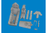 Eduard kit d'amelioration avion brassin Print 6481145 Cockpit Jaguar GR.1 Airfix 1/48