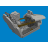 Eduard kit d'amelioration avion brassin Print 6481146 Cockpit Jaguar GR.1A Airfix 1/48