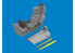 Eduard kit d'amelioration avion brassin Print 6481146 Cockpit Jaguar GR.1A Airfix 1/48