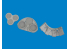 Eduard kit d'amelioration avion brassin Print 6481144 Radiateurs set d'amélioration P-40N Eduard 1/48