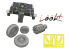 Eduard kit d'amelioration avion Löök+ 674048 A-10C Great Wall Hobby 1/72