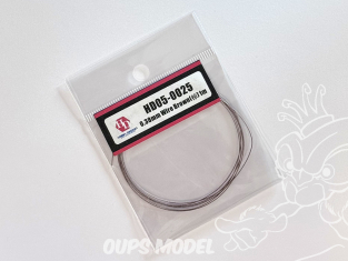 Hobby Design amélioration HD05-0025 Fil électrique brun 0,38mm 1m