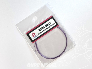 Hobby Design amélioration HD05-0022 Fil électrique violet 0,38mm 1m