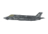 Hasegawa maquette avion 02488 F-35 Lightning II (type B) Test de décollage et d'atterrissage du VX-23 Kaga de l'US NAVY&nbsp; 1/72