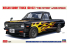 Hasegawa maquette voiture 20751 Nissan Sunny Truck (GB122) «&nbsp;Fire Pattern&nbsp;» avec becquet 1/24