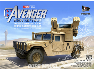 T-Model TK7317 Advenger M1097 AN/TWQ-1 1/72